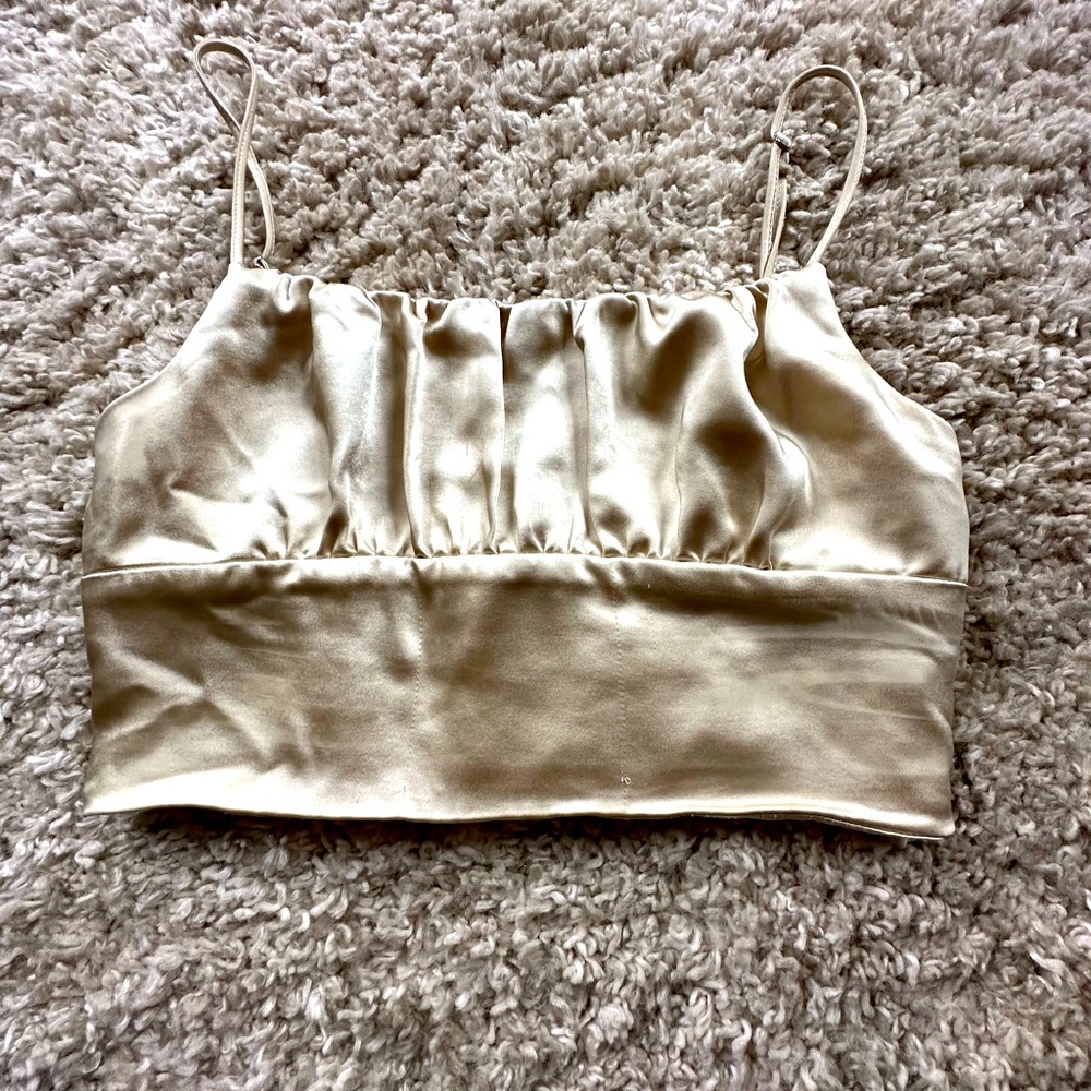 Zara XS “going out” top.  SO cute, I have too many!